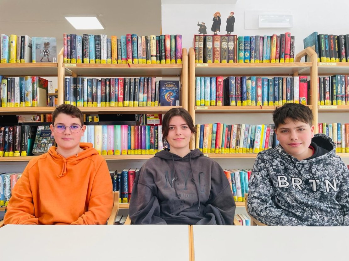 Gabriel, Theresa und Benjamin